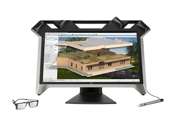 HP Zvr Virtual Reality Display - 3D LED monitor - 23.6"