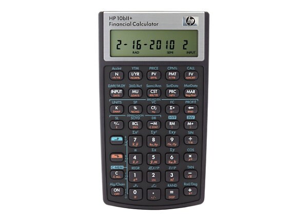 HP 10bII+ - financial calculator