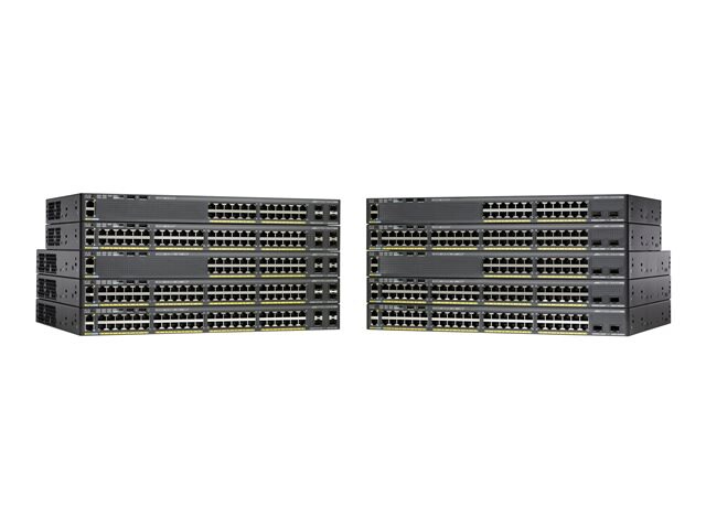 Cisco Catalyst 2960X-48FPS-L - switch - 48 ports - managed - desktop, rack-mountable