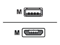 Zebra - câble USB - USB pour Micro-USB de type B - 1.8 m