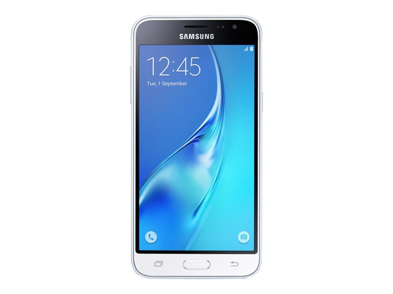 Samsung Galaxy J3 (2016) - SM-J320A - white - 4G HSPA+ - 16 GB - GSM - smartphone