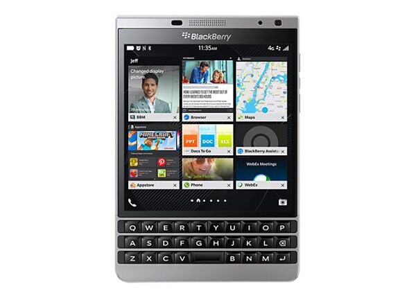 BlackBerry Passport Silver Edition - 4G HSPA+ - 32 GB - GSM - BlackBerry smartphone