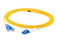 Proline 15m LC (M) to SC (M) Yellow OS2 Duplex Fiber OFNR Patch Cable
