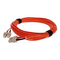 Proline 20m SC (M) to SC (M) Orange OM1 Duplex Fiber OFNR Patch Cable