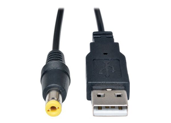 Tripp Lite 3ft USB to Type M Barrel 5V DC Power Cable Cord USB 2.0 3' - power cable - 91.4 cm