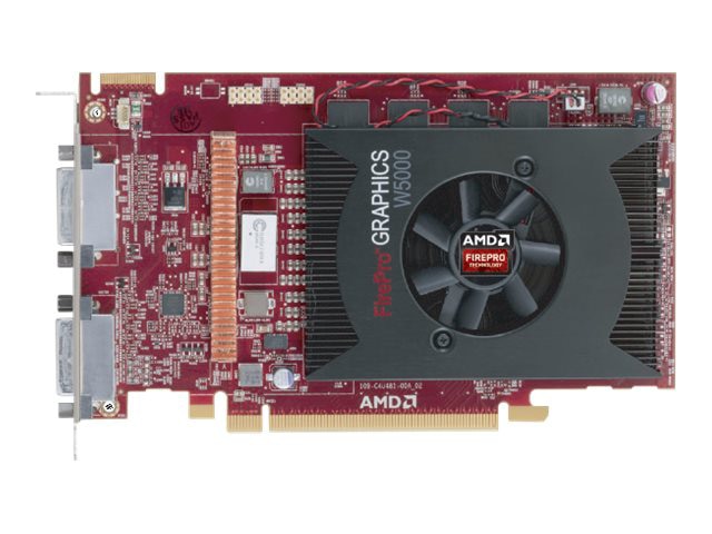 AMD FirePro W5000 graphics card - FirePro W5000 - 2 GB
