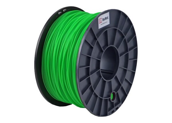 BuMat - glow in the dark green - PLA filament