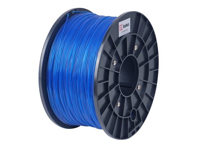 BuMat - translucent blue - PLA filament