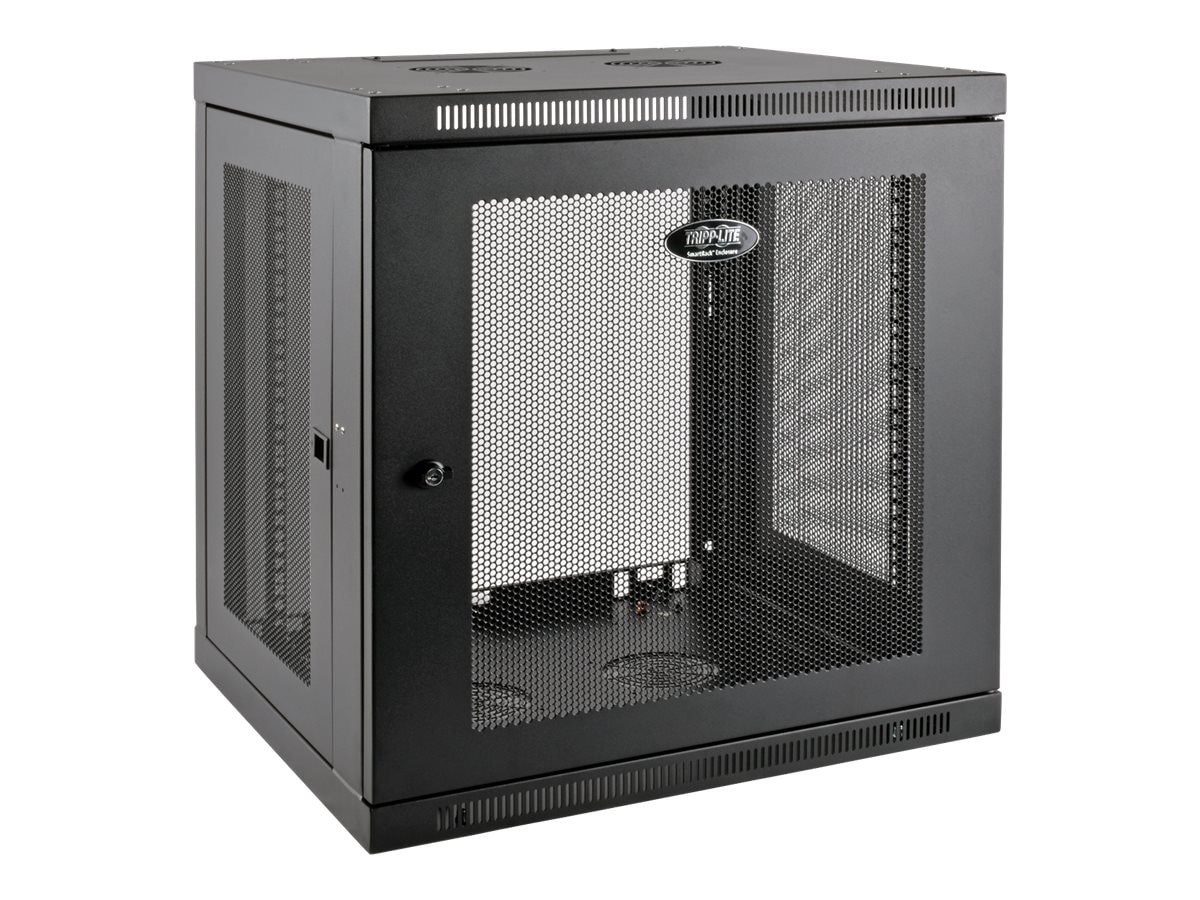 Tripp Lite 12U Wall Mount Rack Enclosure Server Cabinet Low Profile Deep - rack - 12U