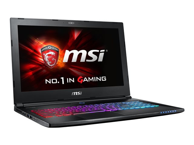 MSI GS60 Ghost-242 - 15.6" - Core i7 6700HQ - 16 GB RAM - 128 GB SSD + 1 TB HDD