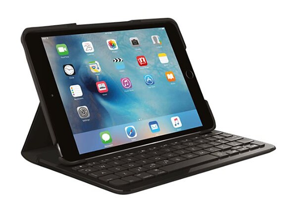 Logitech FOCUS - keyboard and folio case - black