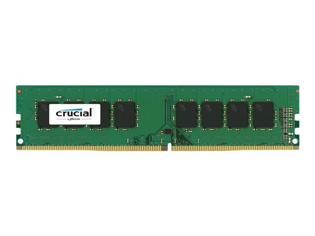 Crucial - DDR4 - module - 8 GB - DIMM 288-pin - 2400 MHz / PC4-19200 - unbu