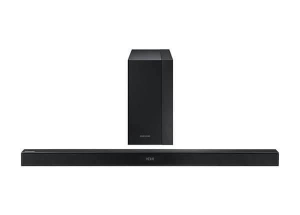 Samsung HW-K450 - sound bar system - for home theater - wireless