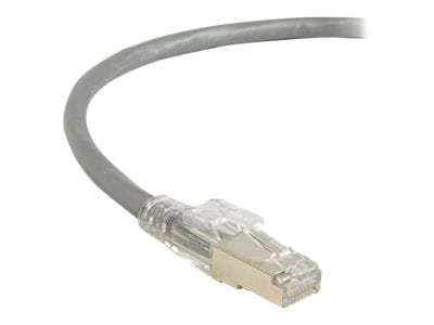 Black Box GigaTrue 3 patch cable - TAA Compliant - 7 ft - gray