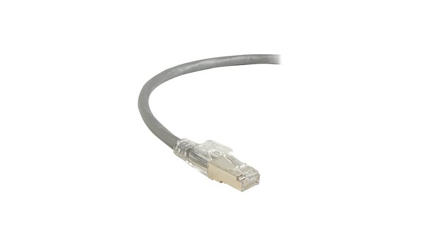 Black Box GigaTrue 3 patch cable - TAA Compliant - 7 ft - gray