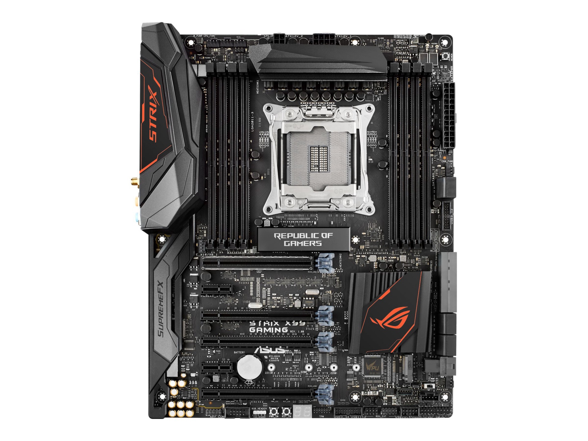 ASUS ROG STRIX X99 GAMING - motherboard - ATX - LGA2011-v3 Socket - X99