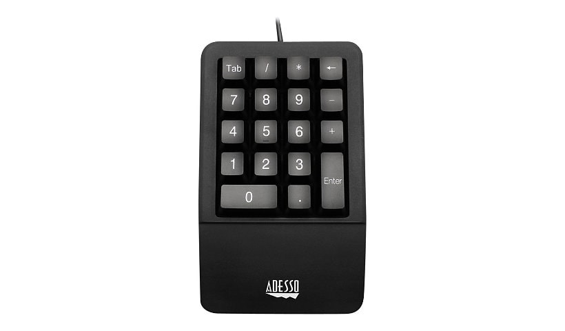 Adesso EasyTouch AKB-618UB - keypad - black