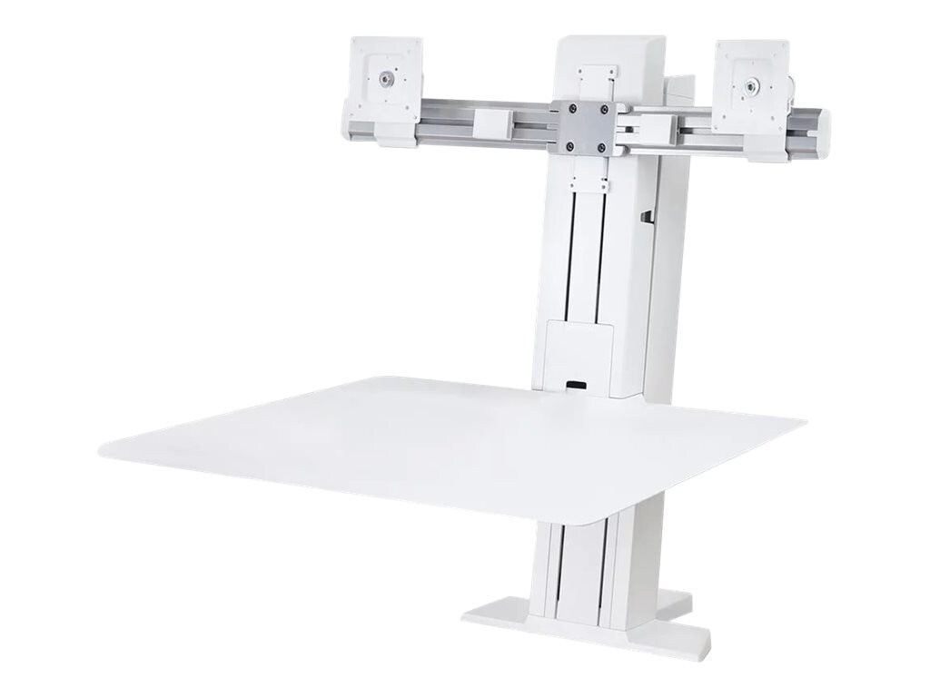 Ergotron Workfit Sr Dual Monitor Sit Stand Desktop Workstation