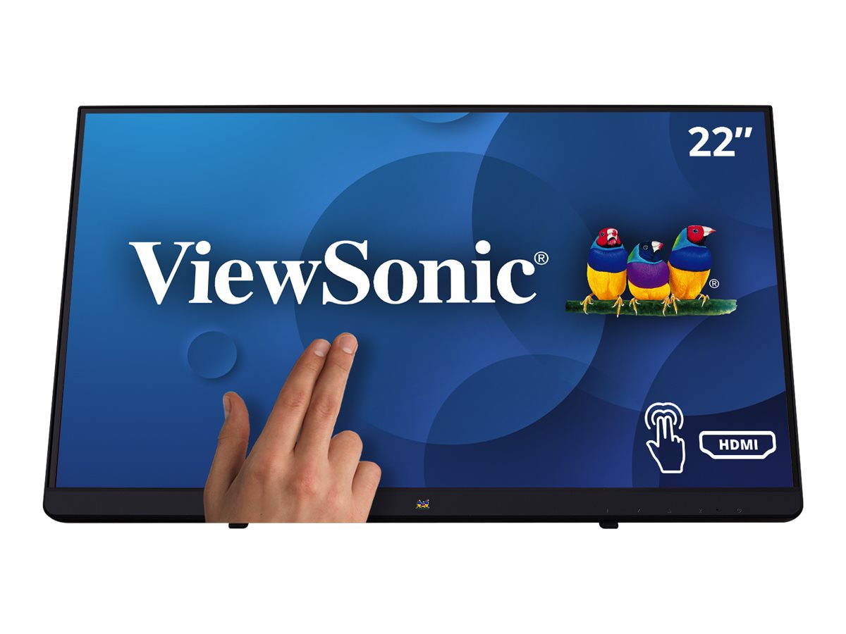 ViewSonic TD2230 - 1080p 10-Point Multi Touch Screen IPS Monitor with HDMI, DisplayPort - 200 cd/m² - 22"