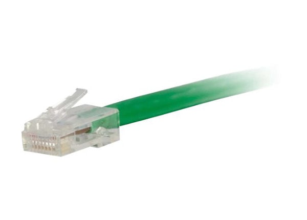 C2G 100FT CAT6 NON BOOTED GREEN