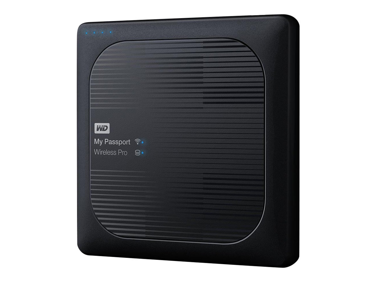 WD My Passport Wireless Pro WDBSMT0030BBK - network drive - 3 TB