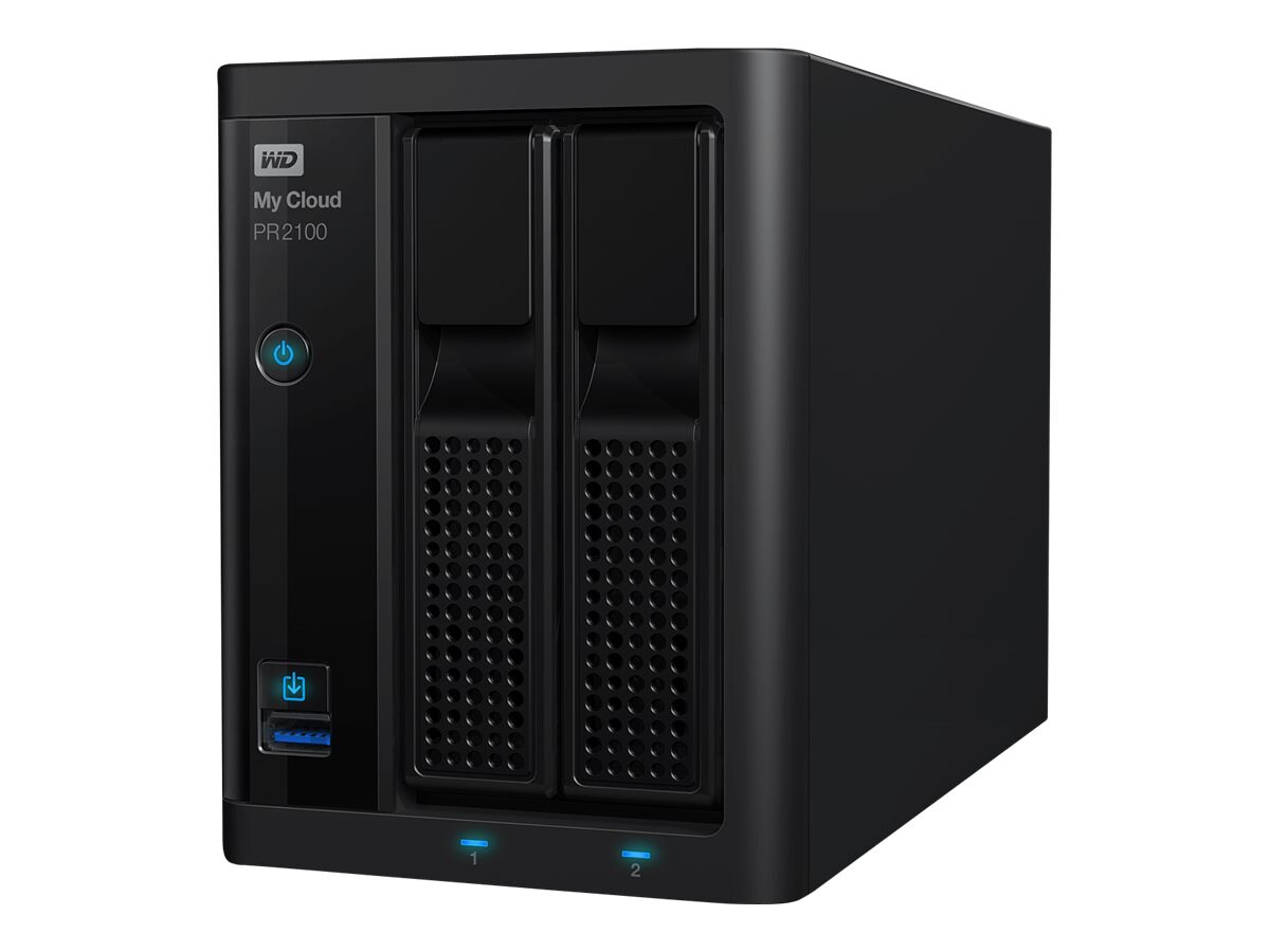 WD My Cloud PR2100 WDBBCL0160JBK - NAS server - 16 TB