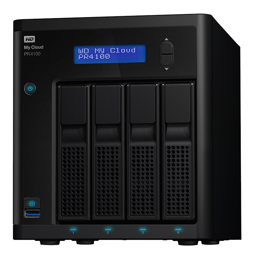 WD My Cloud PR4100 WDBNFA0000NBK - NAS server