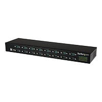 StarTech.com 16 Port USB to Serial RS232 Adapter Hub - Daisy Chain