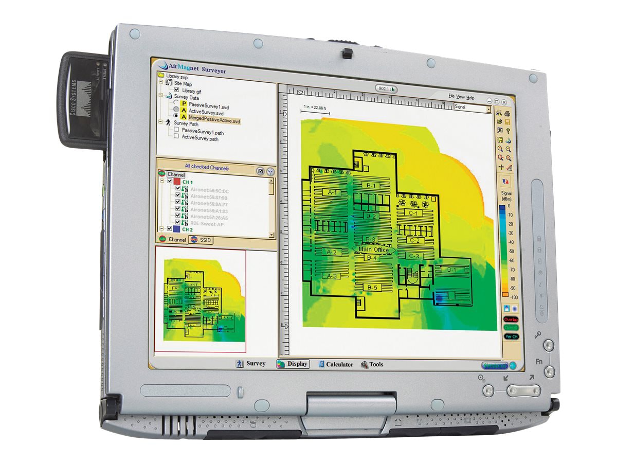 AirMagnet Survey Express - license - 1 user