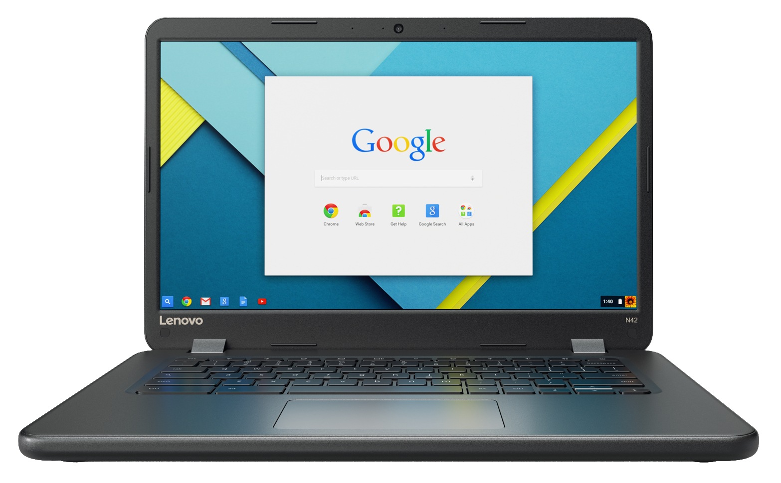 Lenovo N42-20 Chromebook - 14" - Celeron N3060 - 4 GB RAM - 32 GB eMMC - US