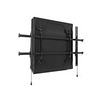 Chief Fusion Large Dynamic Height Adjustable Wall Mount - For Flat Panel Displays - Black