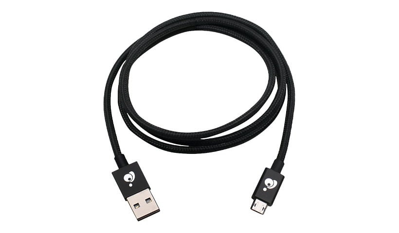 IOGEAR Charge & Sync Flip Pro - USB cable - Micro-USB Type B to USB - 3.3 f