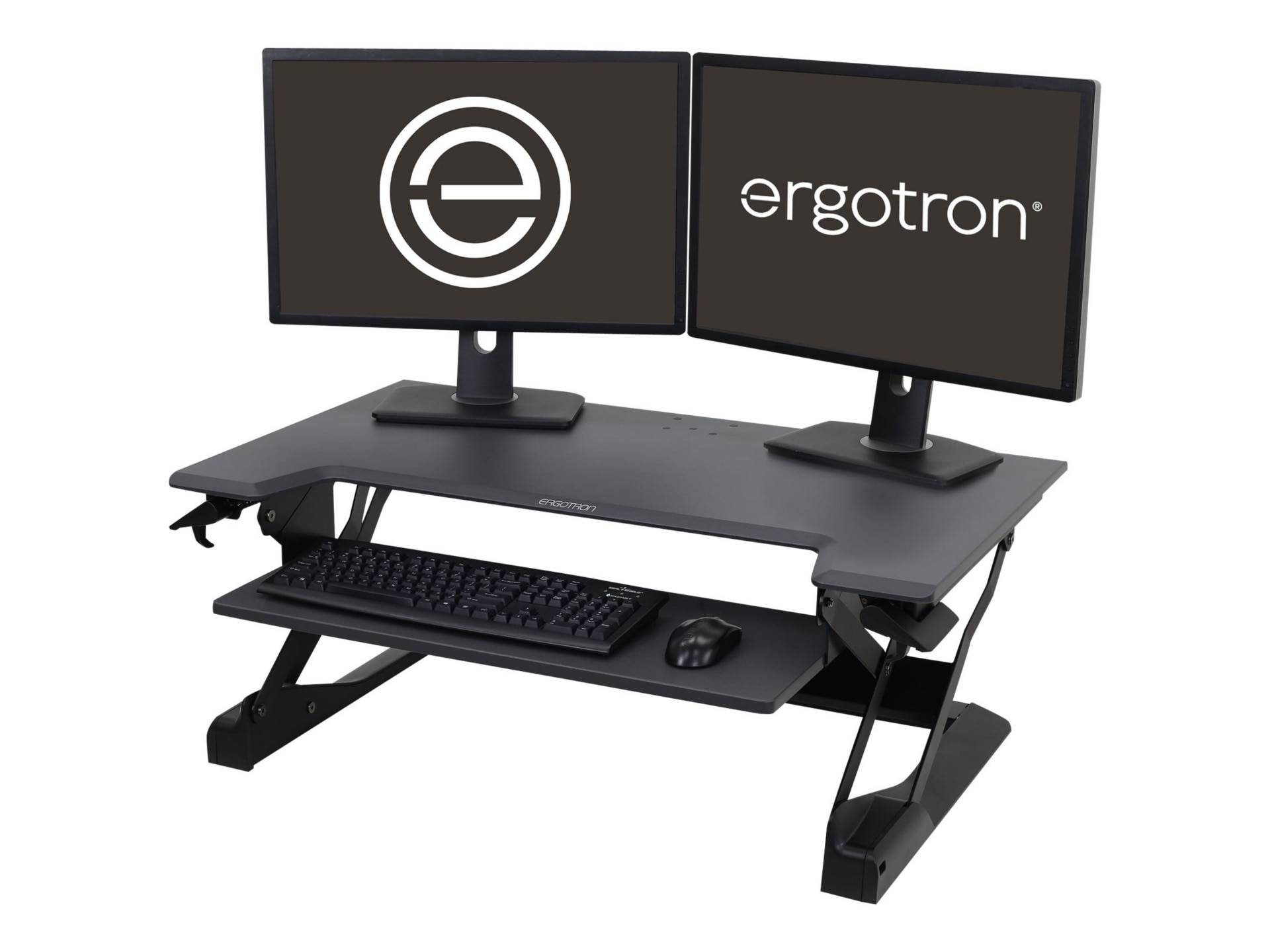 Ergotron WorkFit-TL Standing Desk Workstation - TAA Compliant Version stand - for LCD display / keyboard / mouse -