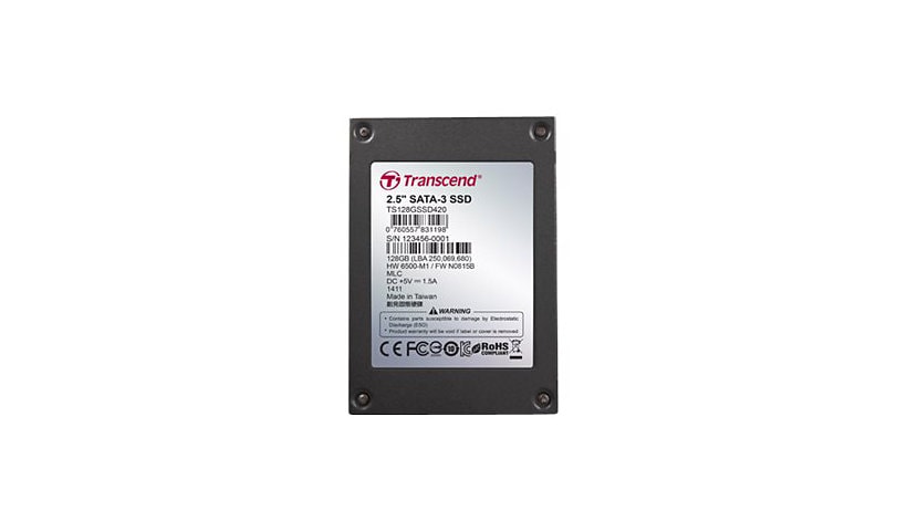 Transcend SSD420I Industrial - SSD - 64 GB - SATA 6Gb/s