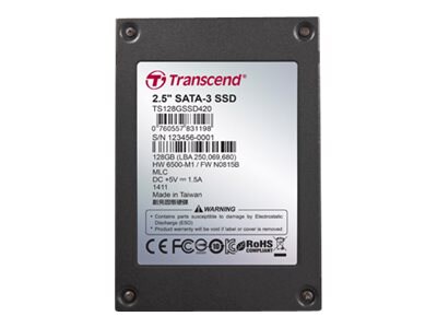 Transcend SSD420I Industrial - solid state drive - 32 GB - SATA 6Gb/s