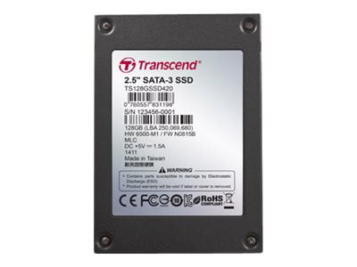 Transcend SSD420I Industrial - Iron case - SSD - 512 GB - SATA 6Gb/s