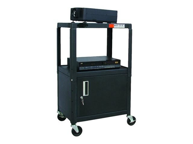 Hamilton Buhl Multi Functional Av Cart With Lockable Security