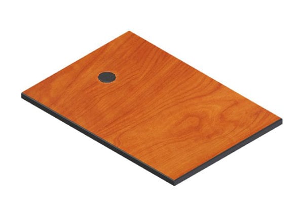 Spectrum pedestal top panel