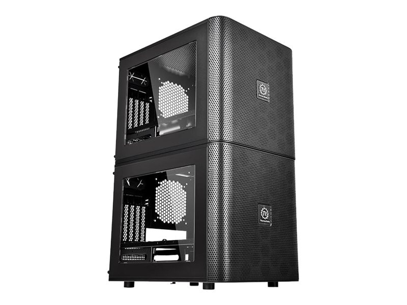 Thermaltake Core V21 Micro Tower Micro Atx Ca 1d5 00s1wn 00 Computer Components Cdw Com