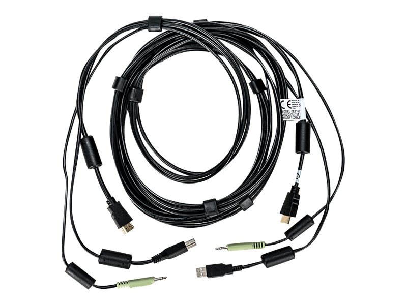 Cybex - video / USB / audio cable - 10 ft
