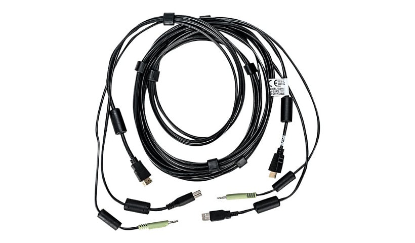 Cybex - video / USB / audio cable - 10 ft