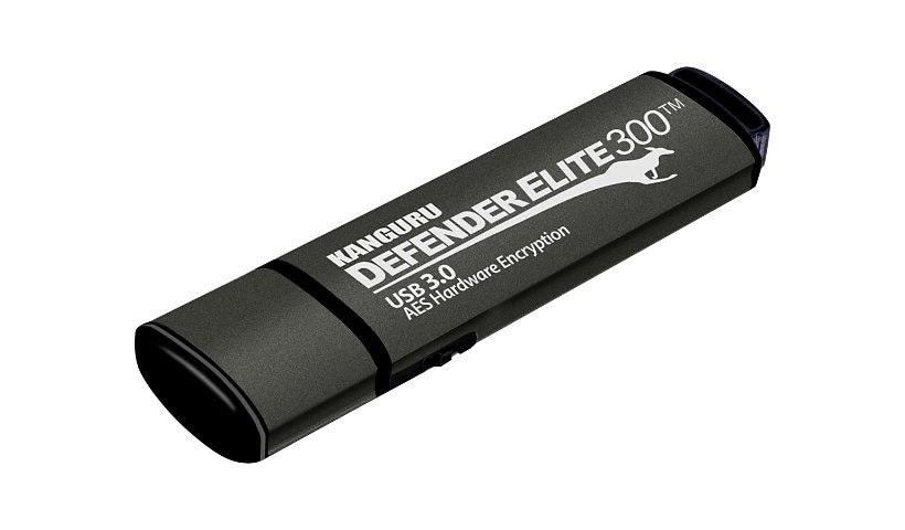 Kanguru Encrypted Defender Elite300 - clé USB - 128 Go - Conformité TAA