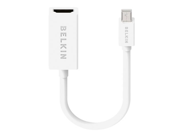 Belkin Mini DisplayPort to HDMI Adapter - video adapter - DisplayPort / HDMI