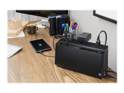 Thumbnail 3 of 10 for APC Back-UPS 600VA, 120V, 1 USB charging port, 7 NEMA outlets (2 surge)
