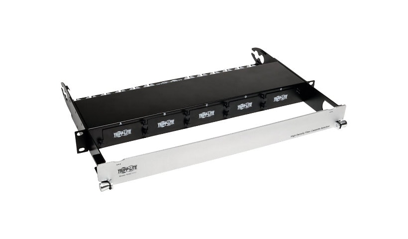 Tripp Lite High Density Rackmount Fiber Enclosure Panel 5 Cassette 1URM - network device enclosure - 1U - 19"