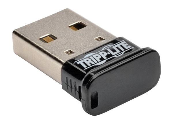 Tripp Lite Mini Bluetooth USB Adapter 4.0 Class 1 164ft Range 7 Devices -  network adapter - USB