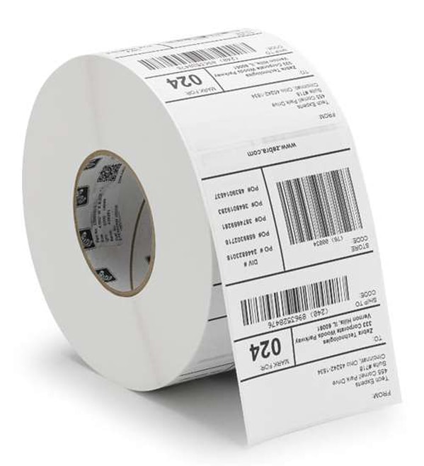 Zebra 200T Z-Ultimate Poly 1"x0.5" Label - White