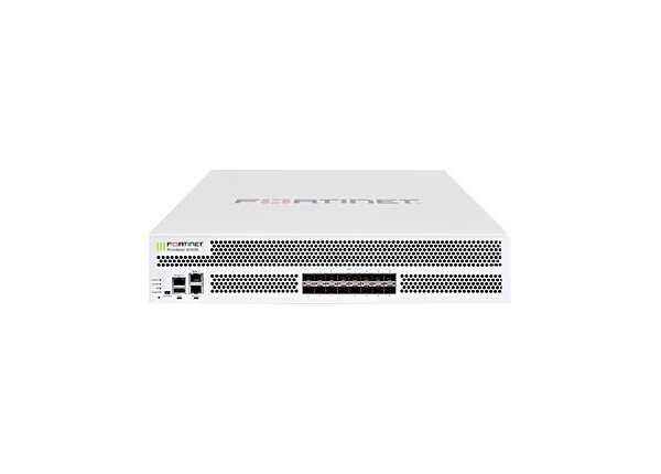 Fortinet FortiGate 3000D - security appliance - with 1 year FortiCare 24x7 Enterprise Bundle
