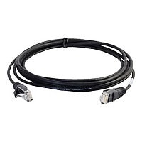 C2G 4ft Cat6 Ethernet Cable - Slim - Snagless Unshielded (UTP) - Black - cordon de raccordement - 1.22 m - noir