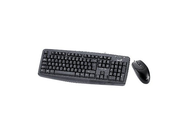 Genius Value Desktop Combo KM-110X - keyboard and mouse set